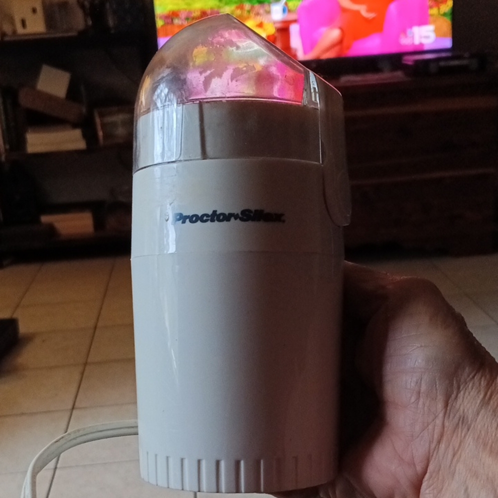 Proctor Silex White Coffee Grinder